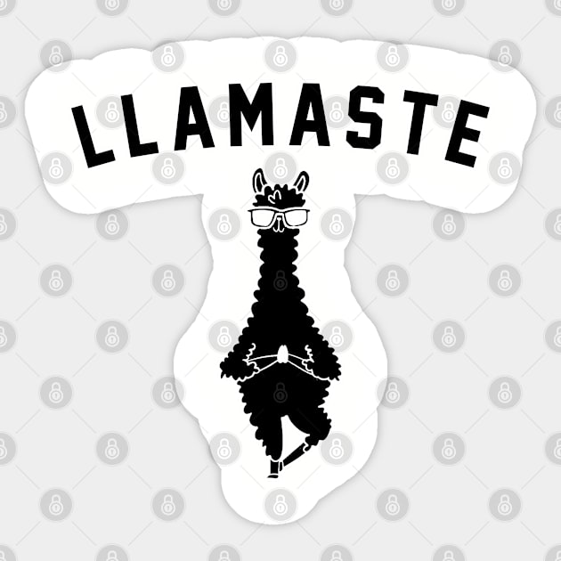 Llamaste. Namaste llama alpaca. Perfect present for mom mother dad father friend him or her Sticker by SerenityByAlex